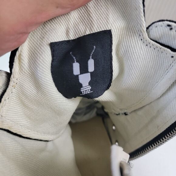 Rick Owens DRKSHDW High Top Sneakers Men's Shoe Sz EU 41 US 8 Italy Side Zip Up - Picture 14 of 16